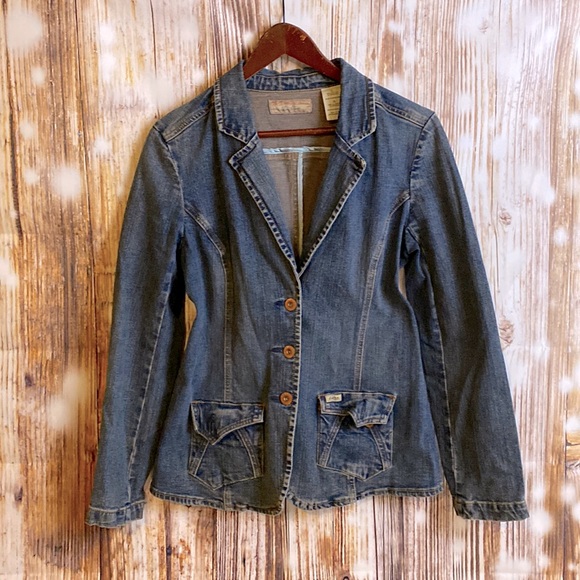 Levi’s Strauss | Signature Jean Denim Jacket Blazer Large Womens